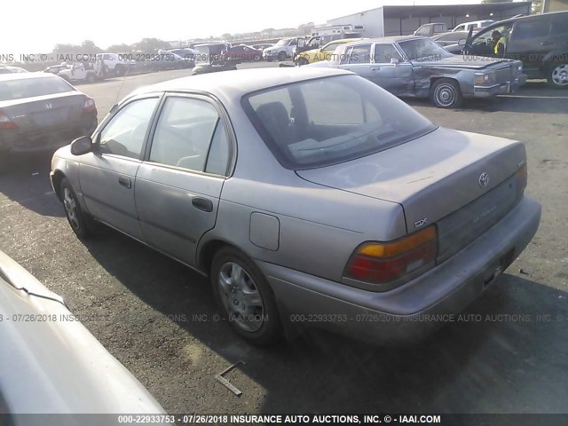 1NXAE09B4SZ346327 - 1995 TOYOTA COROLLA LE/DX 灰色 照片 3