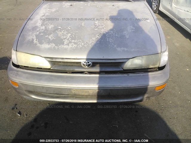 1NXAE09B4SZ346327 - 1995 TOYOTA COROLLA LE/DX 灰色 照片 6