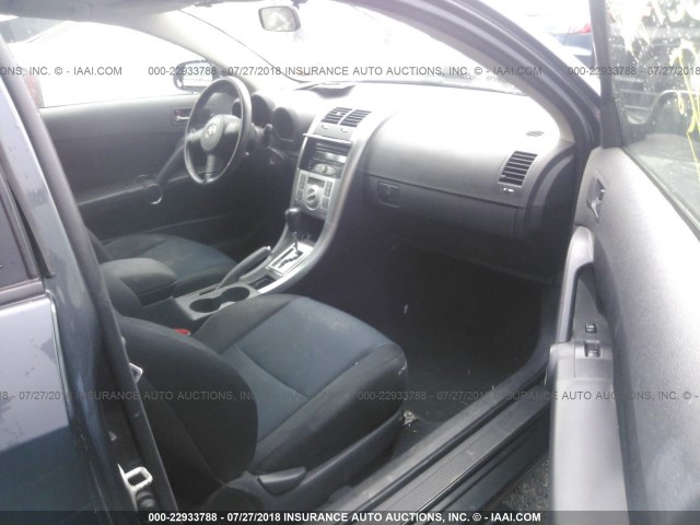 JTKDE177150002092 - 2005 TOYOTA SCION TC 灰色 照片 5