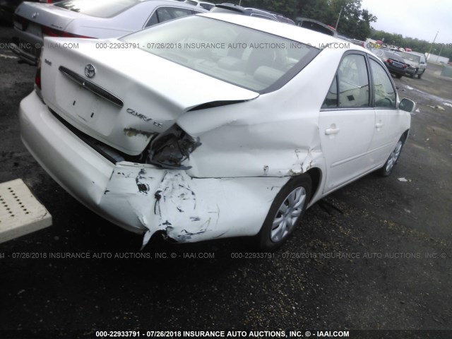 4T1BE32K95U396967 - 2005 TOYOTA CAMRY LE/XLE/SE Ağ foto 4