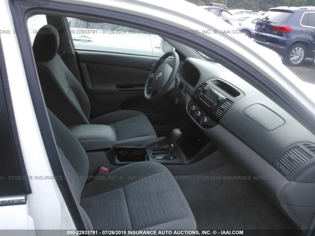 4T1BE32K95U396967 - 2005 TOYOTA CAMRY LE/XLE/SE Ağ foto 5