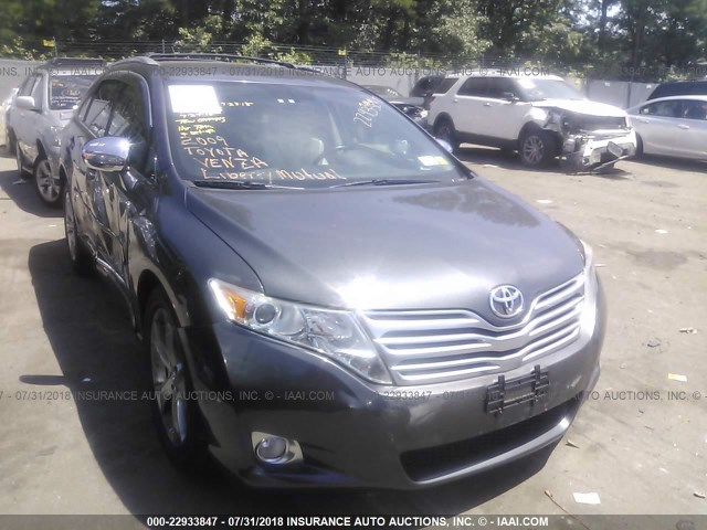 4T3BK11A19U005149 - 2009 TOYOTA VENZA GRAY photo 1