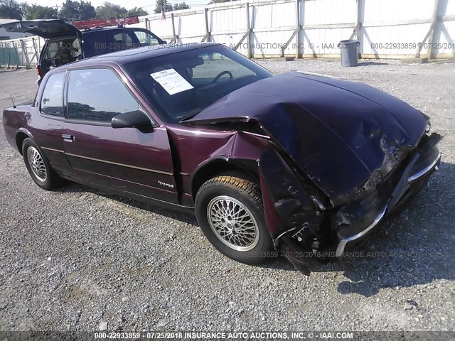 1G3EV11C2KU303587 - 1989 OLDSMOBILE TORONADO TROFEO BURGUNDY photo 1