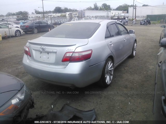 4T1BE46K99U324723 - 2009 TOYOTA CAMRY SE/LE/XLE SILVER photo 4