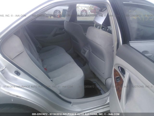 4T1BE46K99U324723 - 2009 TOYOTA CAMRY SE/LE/XLE SILVER photo 8