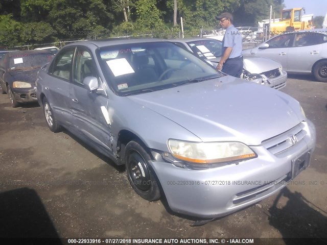 1HGCG66882A063385 - 2002 HONDA ACCORD EX/SE SILVER photo 1