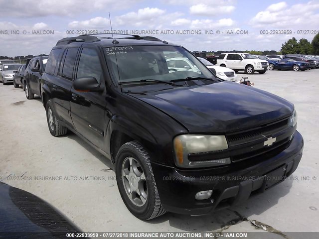 1GNET16S146110528 - 2004 CHEVROLET TRAILBLAZER EXT LS/EXT LT BLACK photo 1