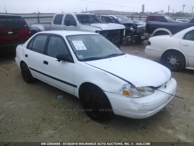 1Y1SK5286XZ424920 - 1999 CHEVROLET GEO PRIZM LSI WHITE photo 1