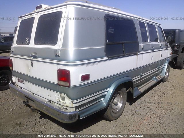 1GDEG25K7N7511710 - 1992 GMC RALLY WAGON / VAN G2500 WHITE photo 4