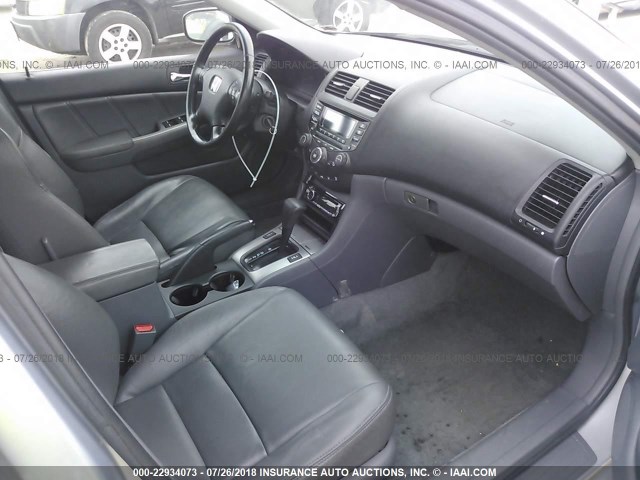 JHMCN36485C012234 - 2005 HONDA ACCORD HYBRID SILVER photo 5