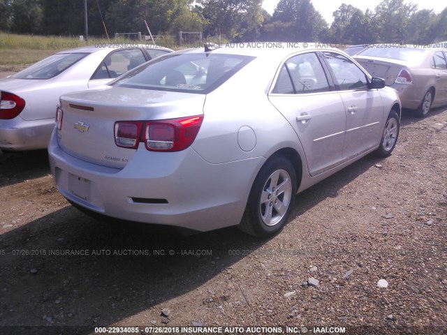 1G11B5SA8GF107167 - 2016 CHEVROLET MALIBU LIMITED LS SILVER photo 4