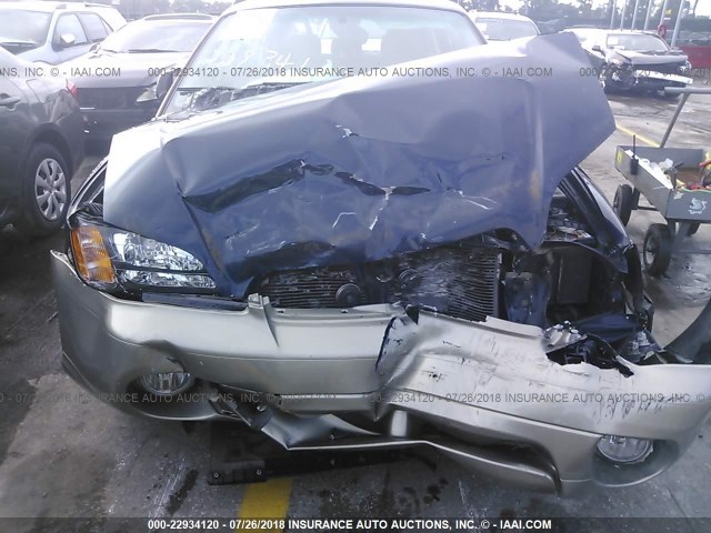 4S3BH675537656874 - 2003 SUBARU LEGACY OUTBACK AWP 蓝色 照片 6