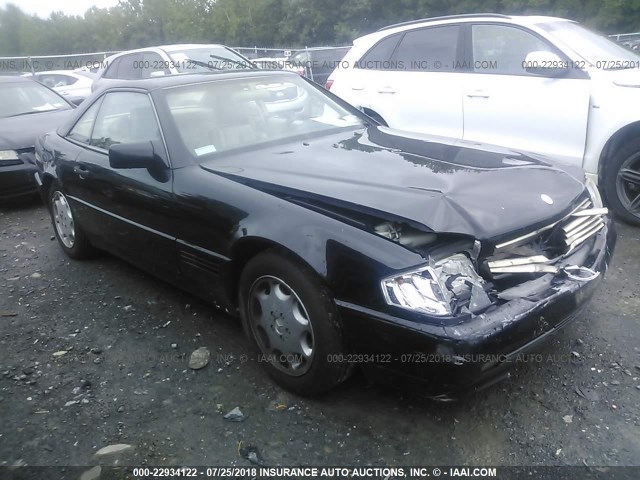 WDBFA67E1SF123915 - 1995 MERCEDES-BENZ SL 500 BLACK photo 1