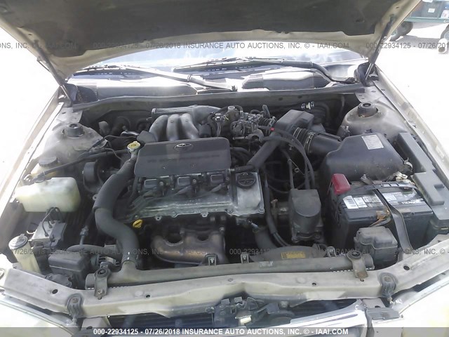 JT2BF28K210319418 - 2001 TOYOTA CAMRY LE/XLE BEIGE photo 10