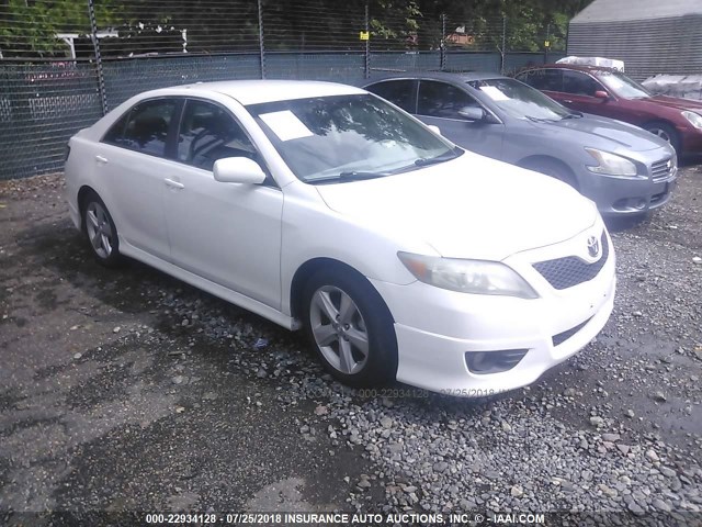 4T1BF3EK2AU518992 - 2010 TOYOTA CAMRY SE/LE/XLE WHITE photo 1