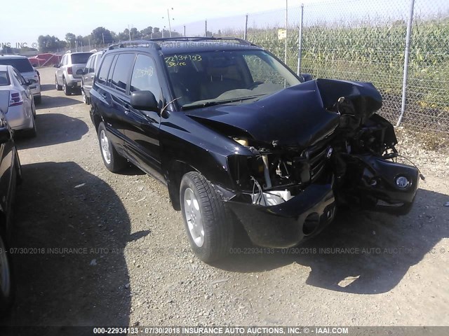 JTEEP21A070211564 - 2007 TOYOTA HIGHLANDER SPORT/LIMITED BLACK photo 1