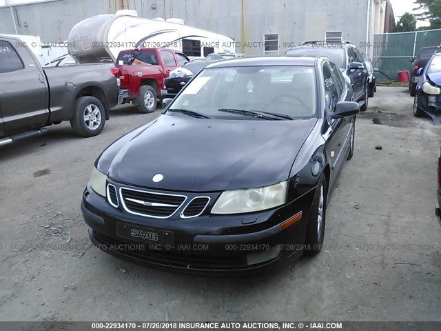 YS3FD49YX31044027 - 2003 SAAB 9-3 ARC BLACK photo 2