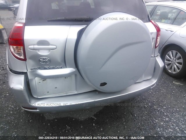 JTMBD32VX75067936 - 2007 TOYOTA RAV4 SPORT SILVER photo 6