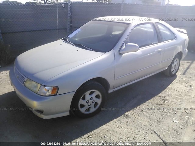 1N4AB42D9VC513359 - 1997 NISSAN 200SX SE SILVER photo 2