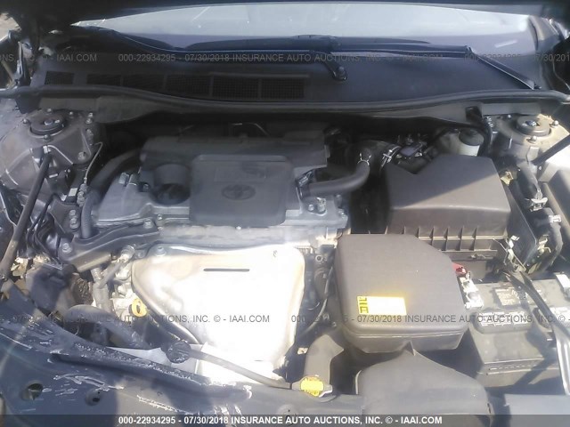4T1BF1FKXFU486254 - 2015 TOYOTA CAMRY LE/XLE/SE/XSE 灰色 照片 10