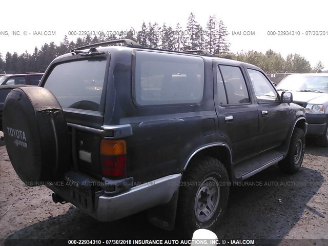 JT3VN39W6L8001003 - 1990 TOYOTA 4RUNNER VN39 SR5 黑色 照片 4