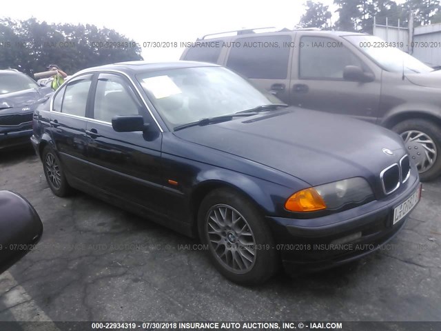 WBAAM5336XFR08906 - 1999 BMW 328 I AUTOMATIC BLUE photo 1