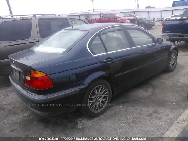 WBAAM5336XFR08906 - 1999 BMW 328 I AUTOMATIC BLUE photo 4