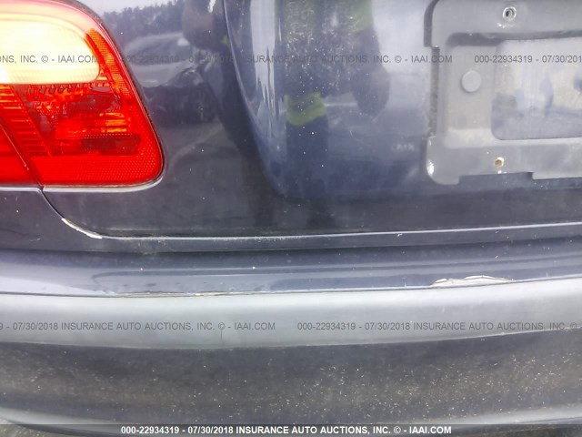 WBAAM5336XFR08906 - 1999 BMW 328 I AUTOMATIC BLUE photo 6