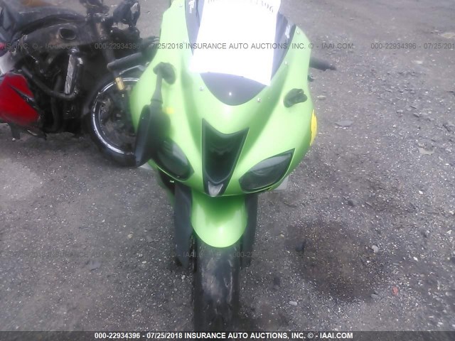 JKAZX4P118A038653 - 2008 KAWASAKI ZX600 P GREEN photo 5