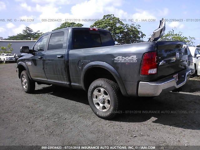 3C6UR5DL8JG170300 - 2018 RAM 2500 SLT 黑色 照片 3