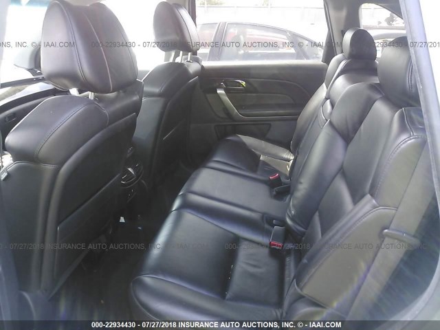 2HNYD28477H503941 - 2007 ACURA MDX TECHNOLOGY GRAY photo 8
