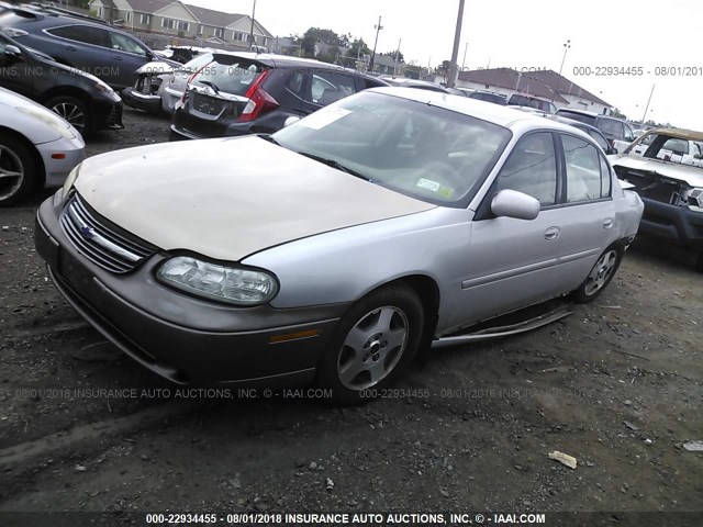 1G1NE52J23M505683 - 2003 CHEVROLET MALIBU LS SILVER photo 2