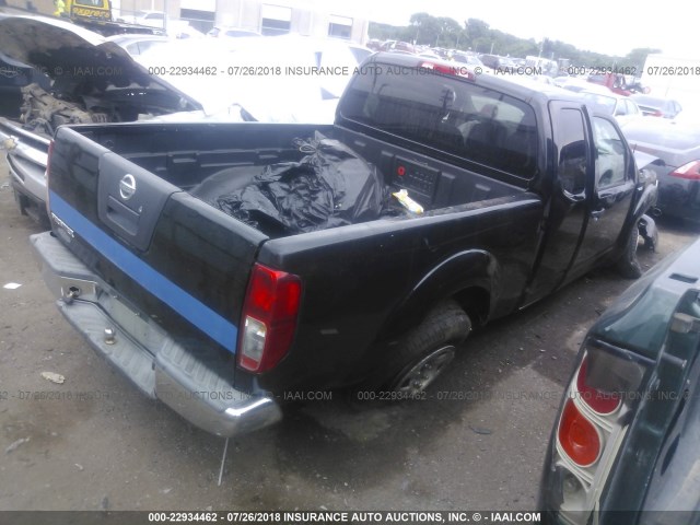 1N6BD0CT6AC416411 - 2010 NISSAN FRONTIER KING CAB SE/LE/NISMO BLACK photo 4