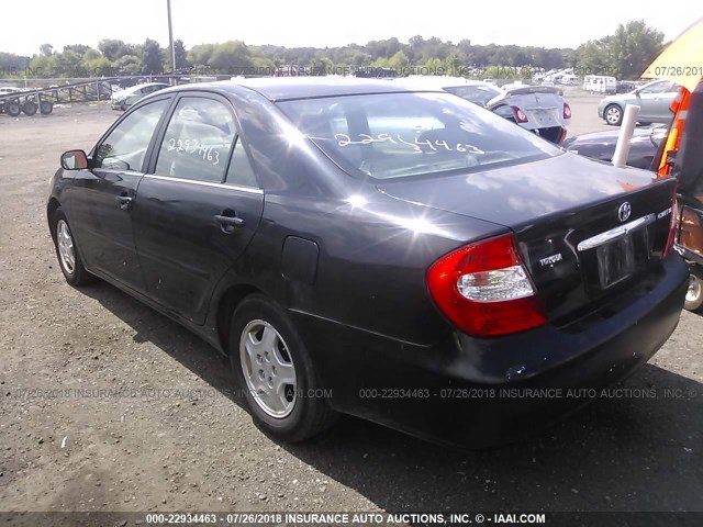 4T1BE32K73U242898 - 2003 TOYOTA CAMRY LE/XLE/SE 黑色 照片 3