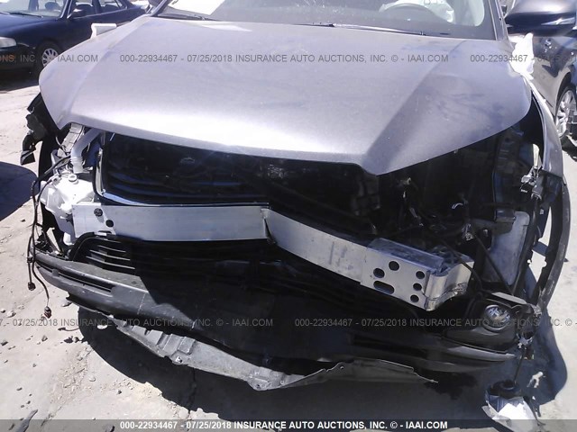 5TDJKRFH8GS318293 - 2016 TOYOTA HIGHLANDER XLE ნაცრისფერი ფოტო 6