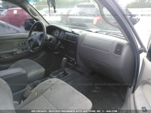 5TEGN92N44Z331375 - 2004 TOYOTA TACOMA DOUBLE CAB PRERUNNER WHITE photo 5