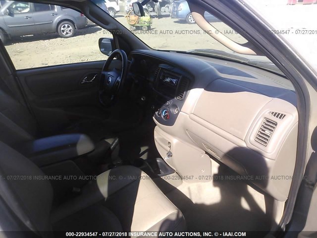 4F2CU08161KM65015 - 2001 MAZDA TRIBUTE LX/ES SILVER photo 5