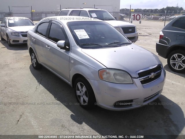 KL1TD56628B135305 - 2008 CHEVROLET AVEO LS 银色 照片 1