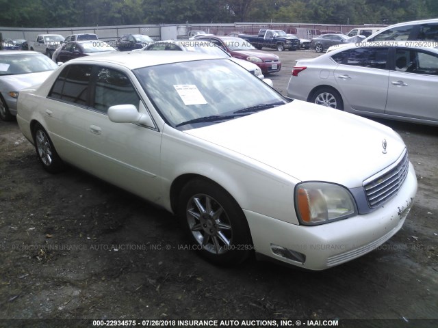 1G6KD54Y8YU327912 - 2000 CADILLAC DEVILLE WHITE photo 1