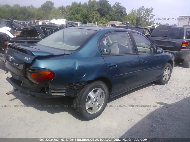 1G1NE52JX2M560493 - 2002 CHEVROLET MALIBU LS 青绿色 照片 4