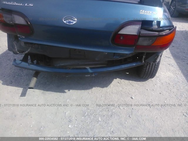 1G1NE52JX2M560493 - 2002 CHEVROLET MALIBU LS 青绿色 照片 6