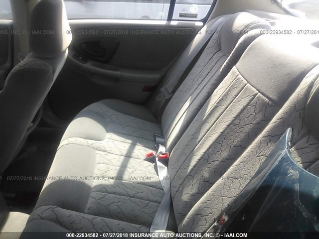 1G1NE52JX2M560493 - 2002 CHEVROLET MALIBU LS 青绿色 照片 8