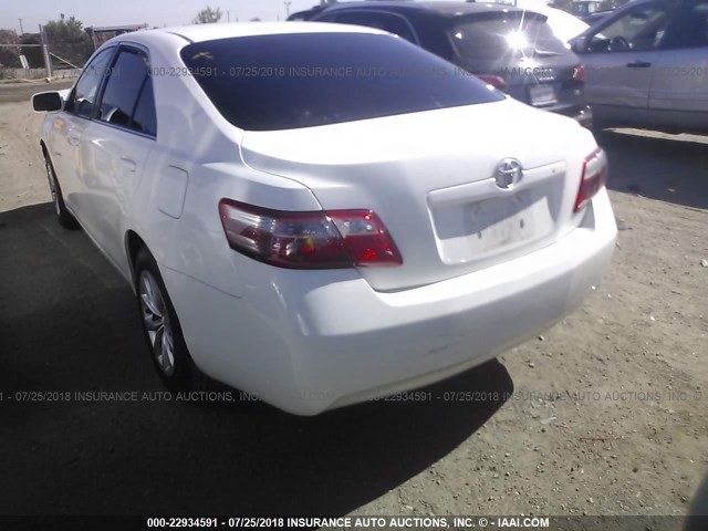 4T1BE46K87U609233 - 2007 TOYOTA CAMRY NEW GENERAT CE/LE/XLE/SE WHITE photo 3