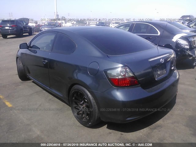 JTKDE177770213381 - 2007 TOYOTA SCION TC 灰色 照片 3