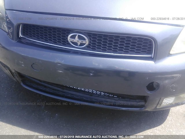 JTKDE177770213381 - 2007 TOYOTA SCION TC 灰色 照片 6