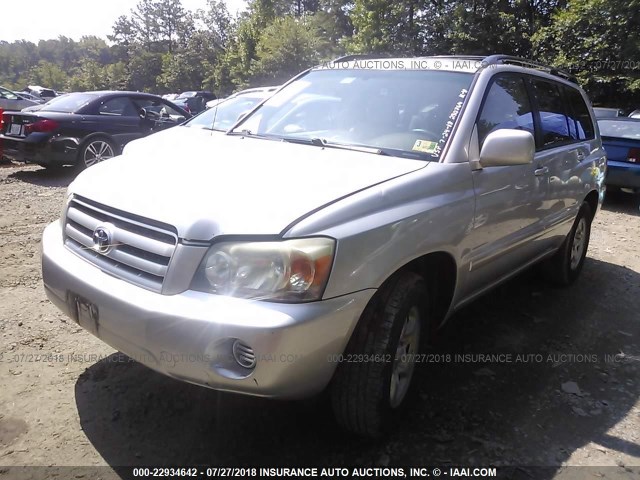 JTEDP21A870139475 - 2007 TOYOTA HIGHLANDER SPORT/LIMITED SILVER photo 2