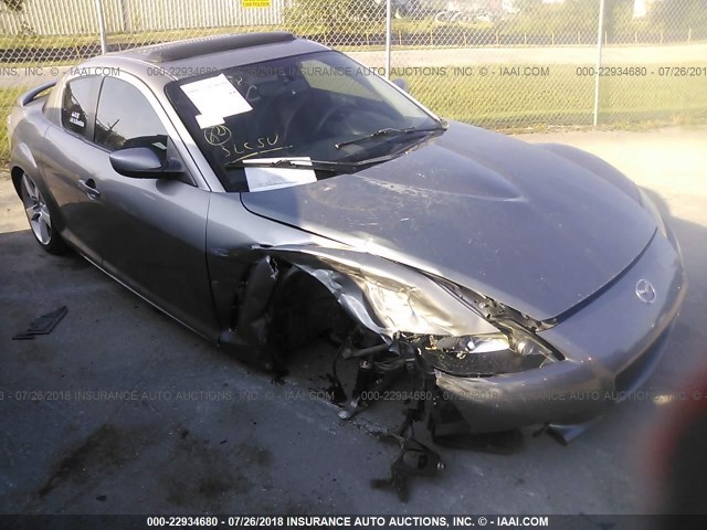 JM1FE173340133259 - 2004 MAZDA RX8 SILVER photo 6