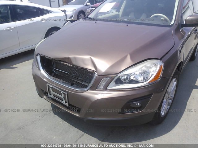 YV4992DZ6A2080196 - 2010 VOLVO XC60 T6 BROWN photo 6