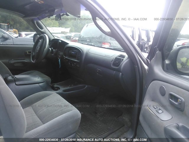 5TBRT34195S463111 - 2005 TOYOTA TUNDRA ACCESS CAB SR5 GRAY photo 5
