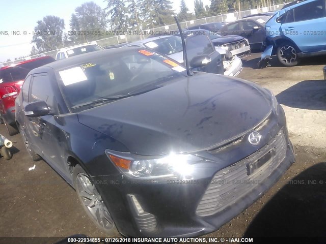 JTKJF5C78FJ003197 - 2015 TOYOTA SCION TC 灰色 照片 1